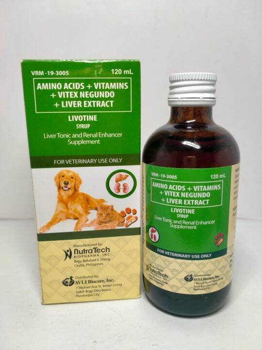 [CLR AGRIVET ] LIVOTINE LIVER TONIC AND RENAL ENHANCER SUPPLEMENT FOR ...