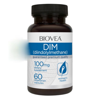 BIOVEA DIM (Diindolylmethane) 100 mg complex / 60 Capsules