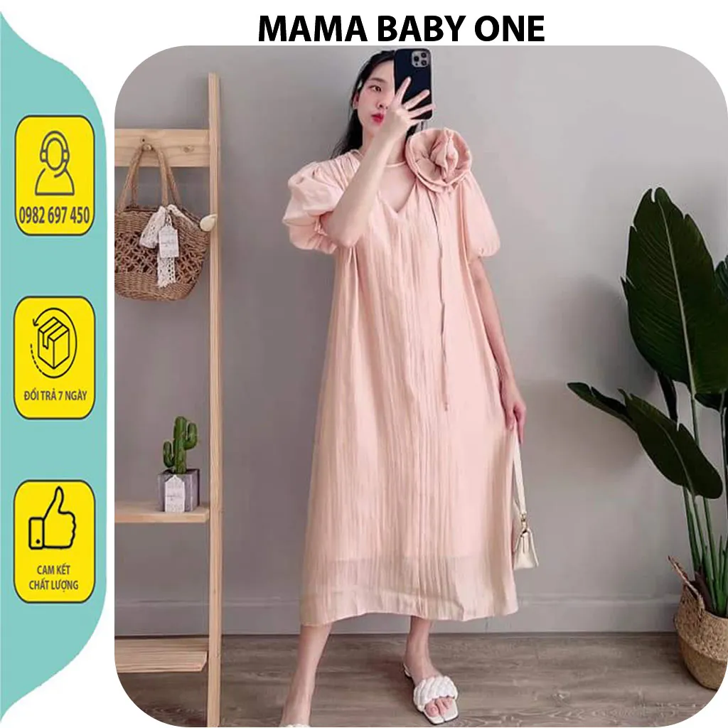 mama_baby_one v322] VÁY BẦU CÔNG SỞ DỰ TIỆC ĐẸP-ĐẦM BẦU XUÔNG DÁNG ...