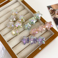 Sequin Hair Clip Girls Pentagram Hairpin Sequin Clip Hair Clip Pentagram Hairpin Sequin Star Hair Clip