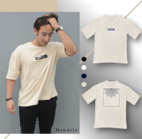 ✨Oversize✨ เสื้อ T-shirt คอตตอนผ้านุ่มลายแมนดาลี unisex