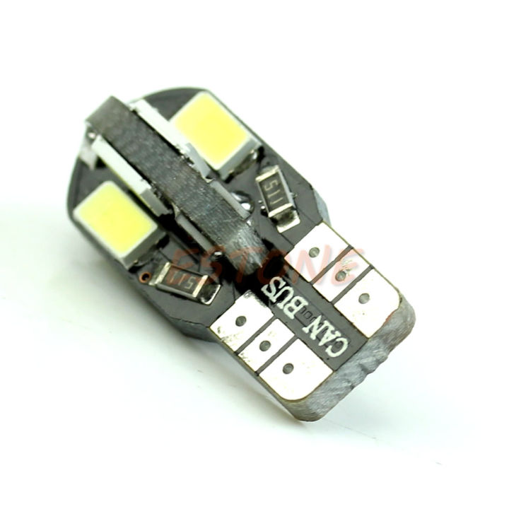 ไฟ-led-194-168-โคมไฟอัตโนมัติ5730-w5w-สำหรับจอดรถภายในรถยนต์มาใหม่สว่างเป็นพิเศษ-t10ไฟ-led-8ดวง