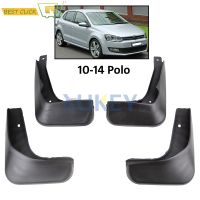 ชุด Mud Flaps สำหรับ VW Polo Mk5 6R 2010-2014 Mudflaps Splash Guards ด้านหน้าด้านหลัง Mud Flap Mudguards Fender 2011 2012 2013