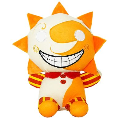 25cm Sundrop FNAF Plush Doll Clown Cartoon Character Stuffed Plush Toy FNAF Toy Little Doll Pillow Gift April Fools