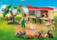 Playmobil 71252 Farm Rabbit Hutch ฟาร์ม บ้านกระต่าย