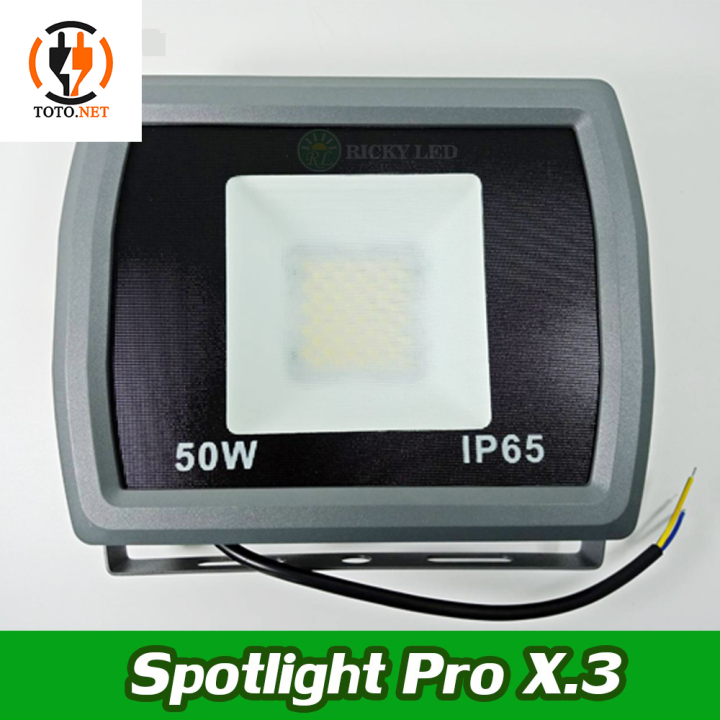 โคมไฟspotlight-pro-x-3-ไฟบ้าน-220v-50w-100w-200w-300w-400w-led-floodlight-spotli-สปอตท์ไลท์-แบรนด์xigzag