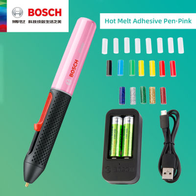 ปากกากาวร้อน Bosch Melb,ปากกากาวร้อนไฟฟ้าไร้สายชาร์จไฟผ่าน USB ขนาด1มม. พร้อมแท่งกาว