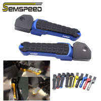 SEMSPEED CNCกระจกมองหลังมอร์เตอร์ไซต์ผู้โดยสารFootpegsขาที่เหยียบเท้าสำหรับYamaha NMAX 155 150 125 NMAX155 2015-2019 2020 2021 2022 2023