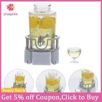 Jiogein Mini House Decor เครื่องดื่ม Miniature Juice Barrel Figurine Doll House Small Juice Barrel Model