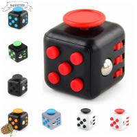 GUJI1817559 แบบพกพา บรรเทาความวิตกกังวล Magic Cube Fidget Cube ลูกเต๋าบีบอัด ออทิสติก ของเล่นต่อต้านความเครียด