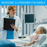 Nursing Clipboard Foldable, Nurse Foldable Clip Board with 3 Layers,For Doctors &amp; Students Essentials Clipboards