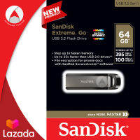 SanDisk Extreme GO USB 3.2 Flash Drive, CZ810 64GB, USB3.2, Metal  (SDCZ810-064G-G46)  ประกัน Synnex ตลอดอายุการใช้งาน