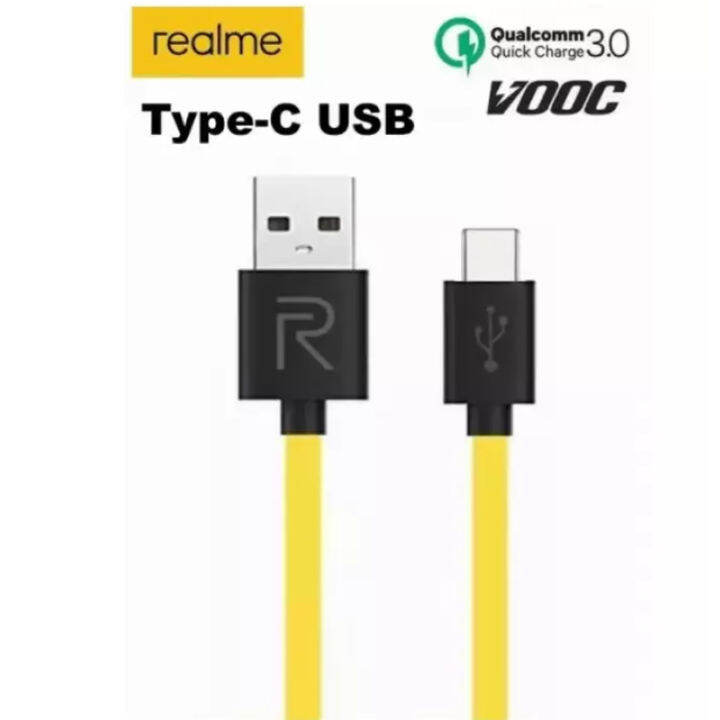 สายชาร์จrealme-usb-c-ของแท้-ช่องเสียบแบบtype-c-fast-charge-cable-รองรับเทคโนโลยีชาร์จด่วน-รับประกัน1ปี-by-gesus-store