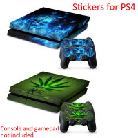 สติกเกอร์กันน้ำสำหรับ PS4 เกมคอนโซลรูปลอกป้องกันสำหรับ Playstation 4 Controller สติกเกอร์บางเฉียบสำหรับอุปกรณ์ PS4-yrumrudang