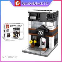 Sembo Block SD6017 เลโก้ร้านค้า ร้านอาหาร จำนวน 146 ชิ้น