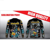 Sublimation Long Sleeve, Full Print, Thailook Design, Thailand Design, 139,YAYABANGIN 3D printed long-sleeved motorcycle jersey   Size S-3XL{plenty}