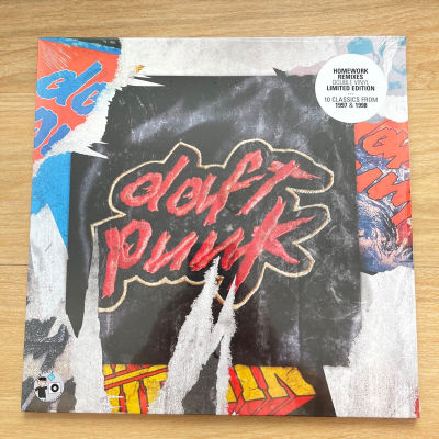 แผ่นเสียง Daft Punk - "Homework" Remixes 2 x Vinyl, LP, Compilation, Limited Edition, EU มือหนึ่ง ซีล