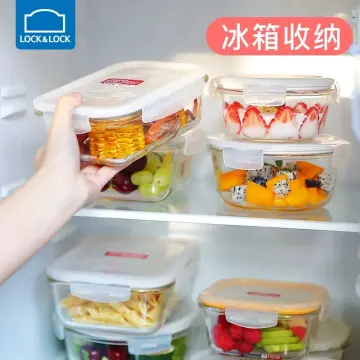 Nitori Heat-resistant glass storage container that can be