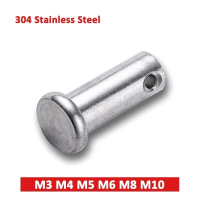 M3 M4 M5 M6 M8 M10 A2 304 Poros Baja Tahan Karat Pin Gulung Kepala Datar Silinder Pin dengan Lubang Menemukan Pin GB882