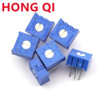 10pcs 3386P 3386 100 200 500 ohm 1K 2K 5K 10K 20K 50K 100K 200K 500K 1M ohm 100R 200R 500R Trimpot Trimmer Potentiometer