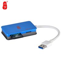 USB3.0ความเร็วสูงเครื่องอ่านการ์ดเป็นการ์ดกล้อง SLR สำหรับโทรศัพท์การ์ดความจำหลายระบบ CF