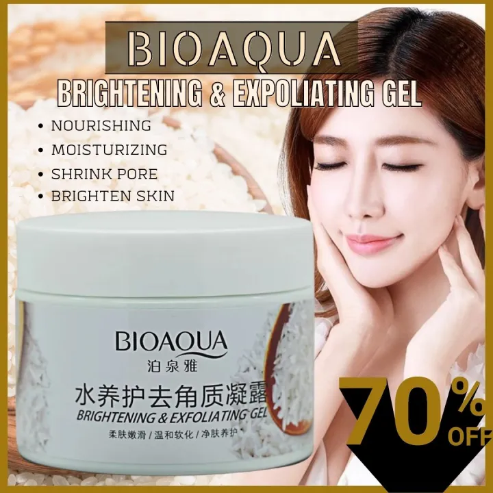 [ HIGH QUALITY ] Rice Exfoliating Gel Body Cream Remove thick skin that ...