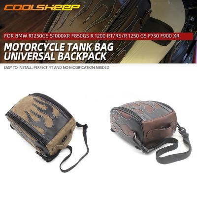 Motorcycle Tank Bag For BMW R1250GS S1000XR F850GS R 1200 RT/RS/R 1250 GS F750 F900 XR Universal Saddlebag Waterproof Backpack