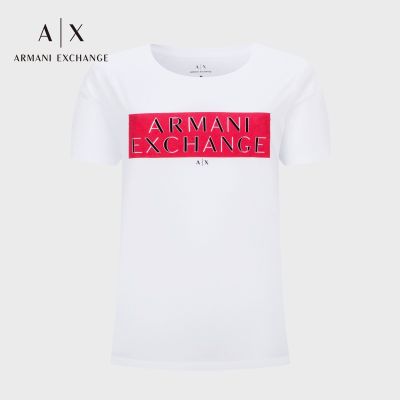 เสื้อยืดแขนสั้นพิมพ์ลายสำหรับทั้งหญิงและชายผ้าฝ้ายบริสุทธิ์ Armani S New Hot Selling