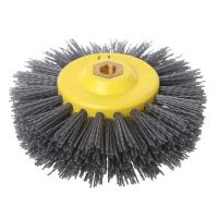 【YY】Deburring Asive Steel Wire Brush Head Polishing Grinding Wheel 150x40mmxM14