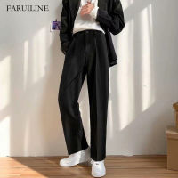 FARUILINE STORE KOR023 กางเกงขายาวผู้ชาย กางเกงแฟชั่นผช สไตล์เกาหลี