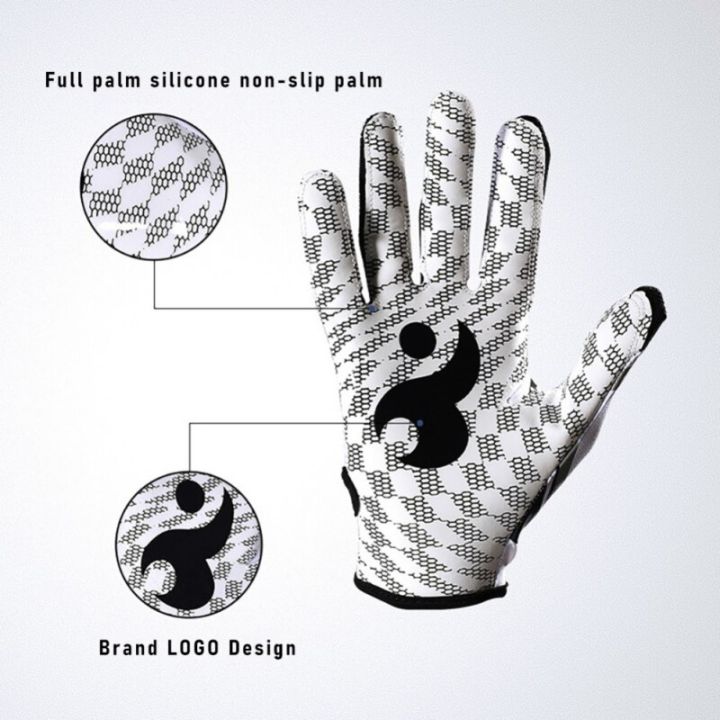 slip-full-baseball-football-outdoor-pair-finger-anti-rugby-gloves-unisex-wristband-gloves-adjustable-hot-1-silicone-american-gloves