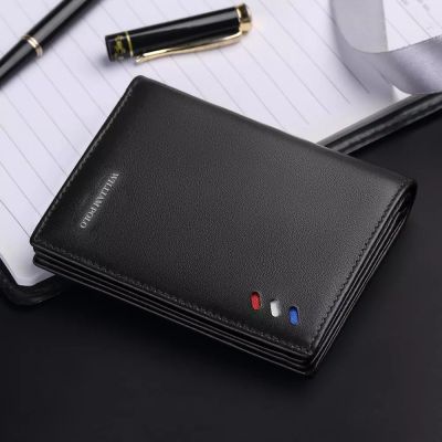 Men Wallets Leather Purse credit card Luxury Card package 2020 WILLIAMPOLO Genuine Leather Mens WalletsNew Design Men Short