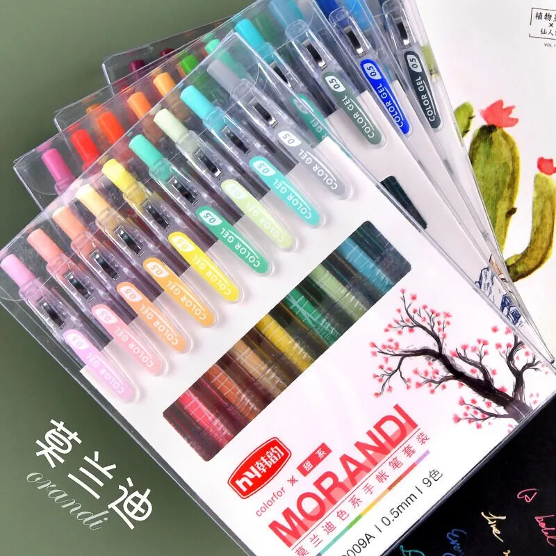 Gel Pen Set - Morandi