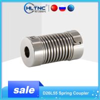 【CW】 High Quality 1PCS LP D26L55 Spring Coupler Encoder Screw Rod Step servo Motor Large Torque Elasticity Coupling for CNC