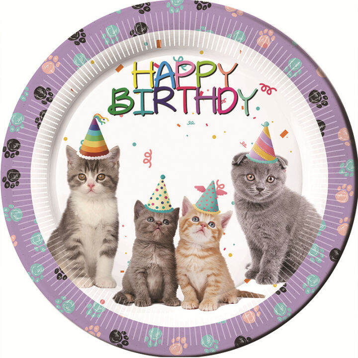 jollyboom-cat-party-supplies-packs-kitten-paper-tableware-set-cat-theme-party-plates-and-napkins-kitten-birthday-party-decorations-ideal-for-cat-birthday-party-supplies-ซื้อทันทีเพิ่มลงในรถเข็น