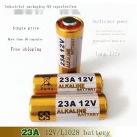 2023 (Gratis Ongkir) ○ 12V23A แบตเตอรี่23A12V รถระยะไกลควบคุม L1028ออดประตูม้วนเครื่องส่งสัญญาณนาฬิกาจับเวลาแบบไร้สาย