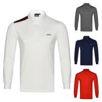 G4 Malbon Scotty Cameron1 Castelbajac Callaway1 PXG1 Honma PEARLY GATES ☃☌  Golf mens sports long-sleeved polo shirt quick-drying breathable perspiration T-shirt casual top tide suit