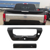 Tailgate Rear Door Grab Handle Decoration Trim Cover for Ford F150 F-150 2015 2016 2017 2018 2019 2020 ABS Chrome Car Accessory