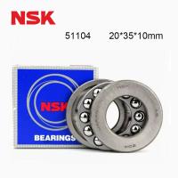 ❐☬♚ Japan Origin NSK Thrust Bearing 51104 Thrust Bearing 20x35x10 mm (5PCS ) ABEC-7 Axial 51104 High Speed Ball Bearings 8104