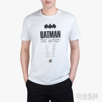 DOSH MENS T-SHIRTS BATMAN เสื้อยืดคอกลม แขนสั้น ผู้ชาย 9EBMT5051-OW