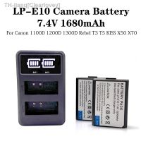 LP-E10 LP E10 LPE10 Digital Camera Battery 7.4V 1680mAh For Canon 1100D 1200D 1300D Rebel T3 T5 KISS X50 X70 Accessories new brend Clearlovey