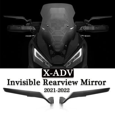 ☃ Motorcycle Mirrors Stealth For HONDA X ADV X-ADV XADV 2021 2022 Winglets Mirror Kits Adjustable Mirrors Motorcycle Wing Mirrors