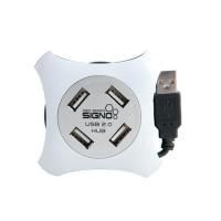 SIGNO HUB USB 2.0 HI-SPEED 4 PORT ฮับ USB รุ่น HB-157P