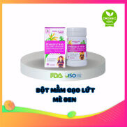BỘT MẦM GẠO LỨT MÈ ĐEN - thực dưỡng, ăn chay, người tiểu đường, ăn kiêng