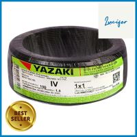 สายไฟ IV IEC05 YAZAKI 1x1ตร.มม. 100 ม. สีดำELECTRIC WIRE IV IEC05 YAZAKI 1X1SQ.MM 100M BLACK **สินค้าแนะนำ**