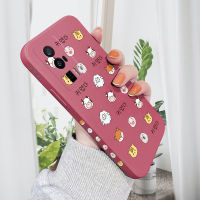 เคส Xiaomi F5 Poco Pro 5G Poco F5 5G Redmi Note 12 Turbo 5G Redmi K60 5G รูปสัตว์ที่สง่างามน่ารักลายวัวแกะอวาตาร์เคสโทรศัพท์มีลวดลายขอบสี่เหลี่ยมปลอกซิลิโคนน้ำเคสป้องกันทนแรงกระแทกกล้องคลุมทั้งหมด