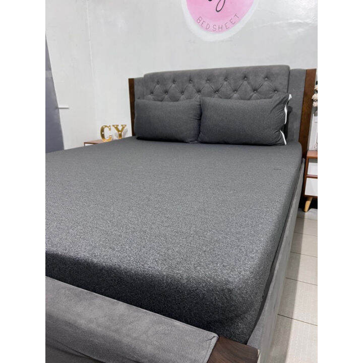 【Hot】 Plain No lukot Bedsheet by CY Lazada PH