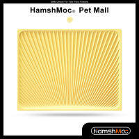 Hampshmoc กันน้ำ Cat Litter Mat Washable Litter Trapping Mat Sifting Design Splicable Design ขนาดใหญ่ทำความสะอาดง่ายปัสสาวะ Litter Catcher Pad สำหรับแมว