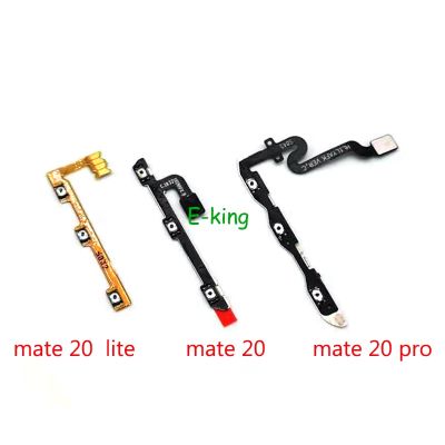 สําหรับ Huawei Mate 10 20 Pro Lite ปิดสวิตช์ปรับระดับเสียงปุ่มด้านข้าง Key Flex Cable