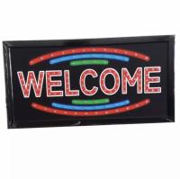 ป้ายไฟLED WELCOME นาด50*26 ซม. อักษร ตกแต่งหน้าร้าน LED SIGN ข้อความ YW-19